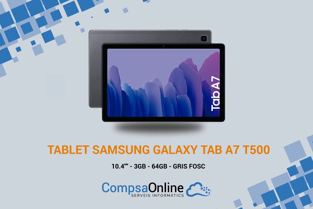 NOVA TABLET SAMSUNG GALAXY TAB A7 T500