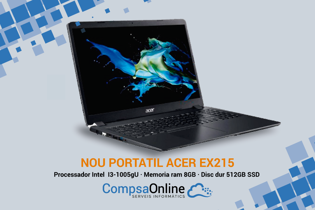 NOU PORTATIL ACER EX215 a CompsaOnline