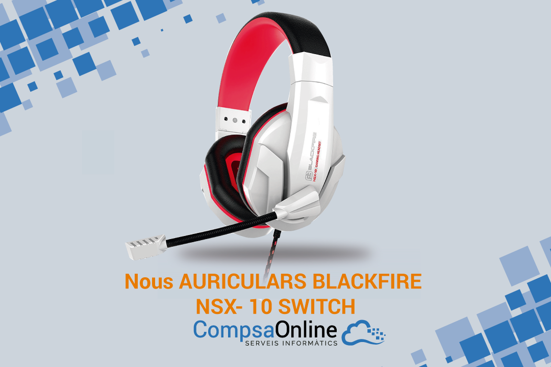 auriculars per Nintendo switch BLACKFIRE NSX- 10