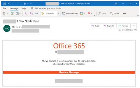 Campanya Phishing Microsoft 365