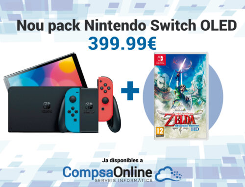 Pack Nintendo Switch Blau i Vermell neó!