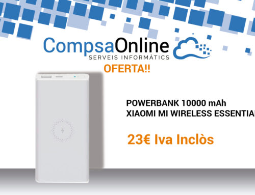 Nova POWERBANK 10000 mAh XIAOMI MI WIRELESS ESSENTIAL