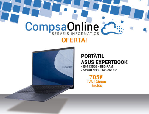 Ja disponible el portàtil Asus Expertbook