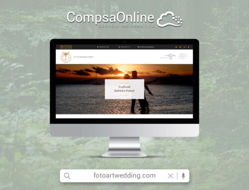 Compsa Online renova la pàgina web de Foto Art Wedding