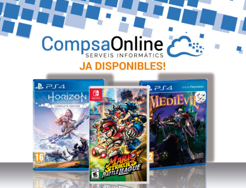Nous videojocs arriben a CompsaOnline