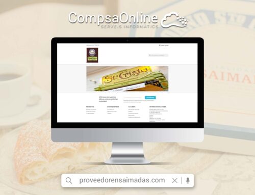 CompsaOnline desenvolupa una web corporativa B2B per a proveïdors d’ensaïmades