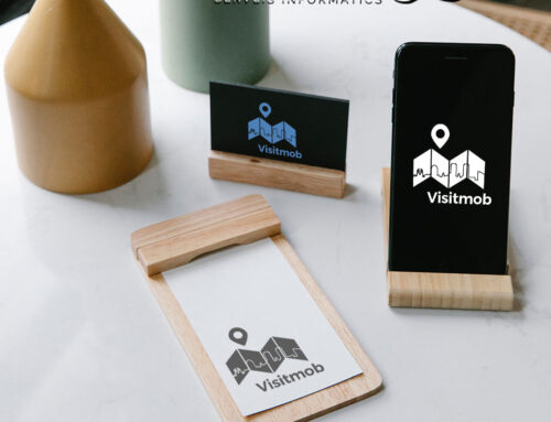 Disseny i creació de logotip per Visitmob