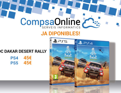 Ya disponible en CompsaOnline el juego DAKAR DESERT RALLY para PS4 y PS5