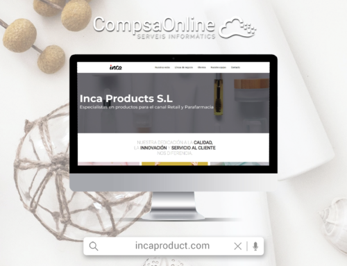 Finalitzem la web de Incaproduct