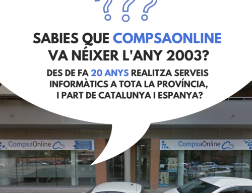 Descobreix la història de CompsaOnline, líders en serveis informàtics des del 2003