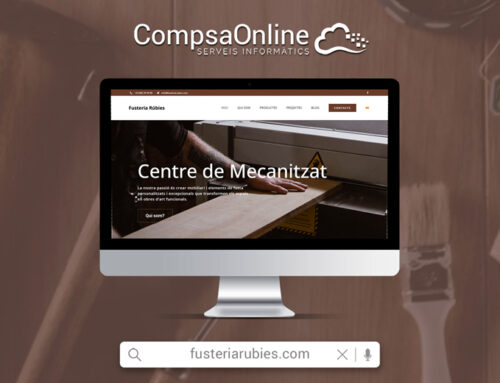 Finalitzem la web de Fusteria Rubies!