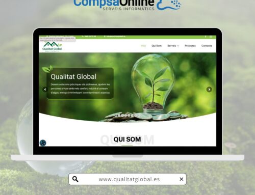 CompsaOnline finalizamos la web de qualitatglobal.es