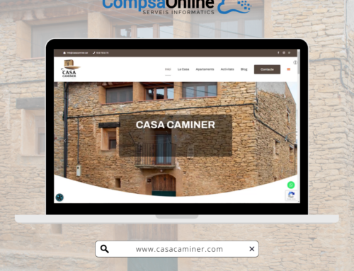 CompsaOnline finalitzem la nova web de Casa Caminer