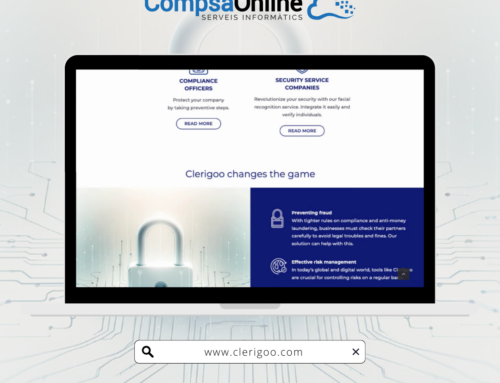 CompsaOnline finalizamos la web de Clerigoo