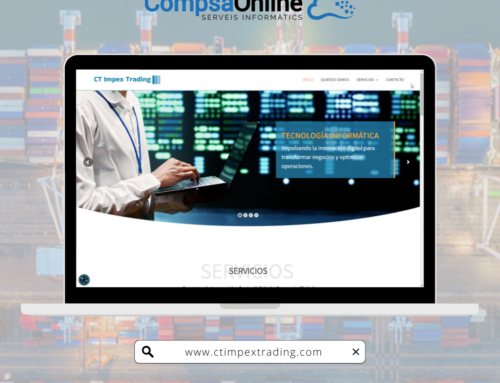 CompsaOnline finalizamos la web de CTImpex