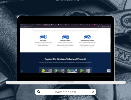 Finalitzada la nova web de Balmotor!