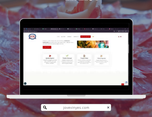 Finalitzada la nova web de Jové Vinyes!