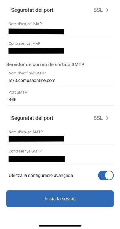 imatge de configuracio de cuentas