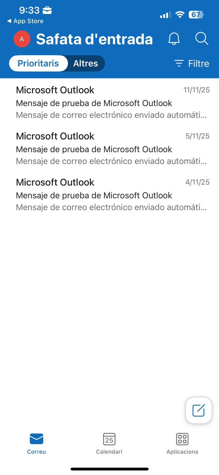 7-Outlook Iphone imatge de configuracio de cuentas